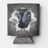 優雅な影の中で：黒い白鳥。 缶クーラー (正面)