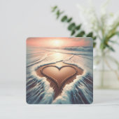 「優雅な応答」グリーティングカード カード (スタンド正面)