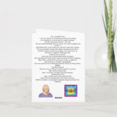 優雅な愛の輝きを宿す魂の絵画 カード (裏面)