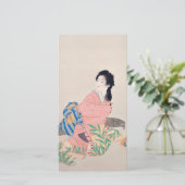 優雅な日本女性、アジア美術の象徴 娘深雪 (Miyuki) カード (スタンド正面)