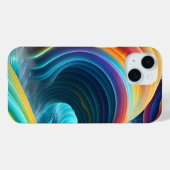 優雅な明るい虹の滝 Case-Mate iPhoneケース (裏面 (横))