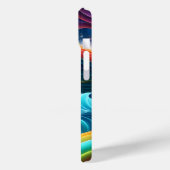 優雅な明るい虹の滝 Case-Mate iPhoneケース (裏面 / 左)