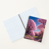 優雅な桜のダンス ノートブック (内部)