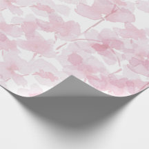 優雅な桜の花の水彩画ハンドペイント