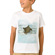 優雅な水中色彩の鮮やか手華美イーグル線