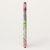 優雅な水彩花とトンボのデザイン Case-Mate iPhoneケース (裏面/左)