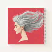 優雅な波 ノートブック (裏面)