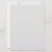 優雅な牡丹のウェディング・招待状 招待状 (裏面)