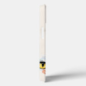 優雅な猫水彩画タイポグラフィ Case-Mate iPhoneケース (裏面 / 右)