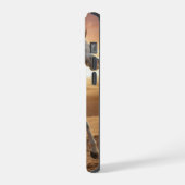 優雅な白馬が走るスマホケース iPhoneケース (左側面)