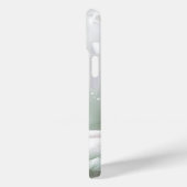 優雅な白鳥と睡蓮の水の色の電話カ Case-Mate iPhoneケース (裏面 / 左)