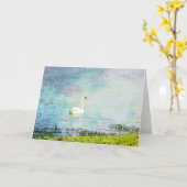 優雅な白鳥聖なる書物、 経典カードエペソ4:7 カード (黄色い花)