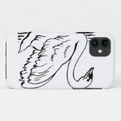優雅な白鳥 Case-Mate iPhoneケース (裏面(横))