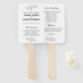 優雅な素朴結婚計画ファン ハンドファン (正面&裏面)