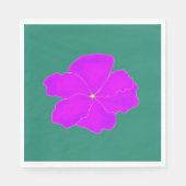 優雅な紫と緑 スタンダードランチョンナプキン (正面)