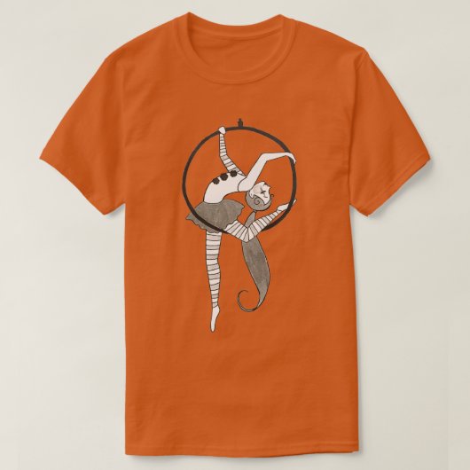優雅な航空主義者 Tシャツ (デザイン正面)