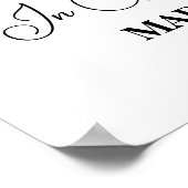 優雅な芍薬 ゴールドフレーム 写真 葬儀 ポスター (角)