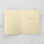 優雅な花のどこにいても私たちは美しい 哀悼の名言 カード (内部)