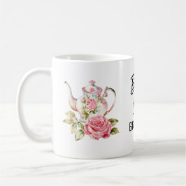 優雅な花嫁のティーパーティー ブライダルシャワーデザイン コーヒーマグカップ