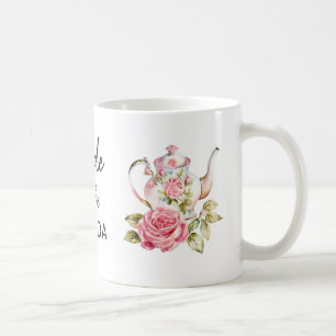 優雅な花嫁のティーパーティー ブライダルシャワーデザイン コーヒーマグカップ