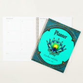 優雅な花、神秘的なロータス。 プランナー手帳 (ディスプレー)