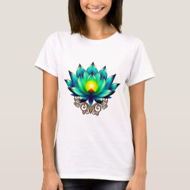 優雅な花、神秘的なロータス。 Tシャツ