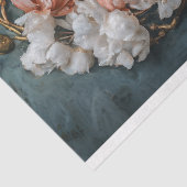 優雅な華美白い白鳥の花模様の切り離し 薄葉紙 (詳細)