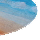 優雅な薄暗い丘 カッティングボード (角)