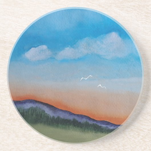 優雅な薄暗い丘 コースター (正面)