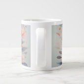 優雅な蝶と水彩交響曲 ジャンボコーヒーマグカップ (裏面)