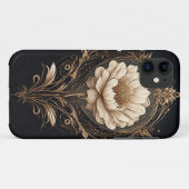 優雅な装飾模様のフラワーデザイン Case-Mate iPhoneケース (裏面(横))