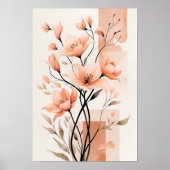 優雅な赤面開花 ポスター (正面)