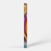優雅な輝きの虹の滝 SAMSUNG GALAXYケース (右側面)