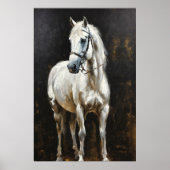 優雅な輝きエレガント：白馬 ポスター (正面)