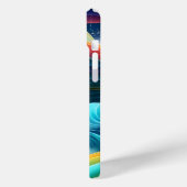 優雅な輝く虹の滝 Case-Mate iPhoneケース (裏面 / 左)