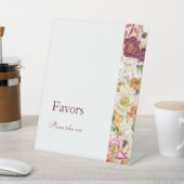 優雅な開花の好意サイン 台座サイン (インサイチュ)