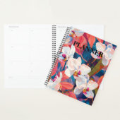 優雅な開花：オーキッド設計のプランナー プランナー手帳 (ディスプレー)