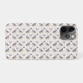 優雅な馬術馬と馬蹄の水彩画 Case-Mate iPhoneケース (裏面(横))