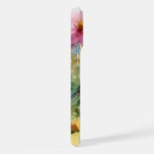 優雅な鳥と花のエレガンス ソングバード メロディ iPhoneケース (右側面)