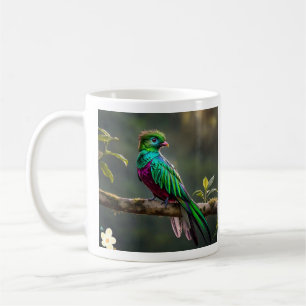 「優雅な鳥」 コーヒーマグカップ