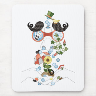 優雅な鼻水(リメイク) マウスパッド