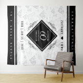 優雅な60周年ダイヤモンド結婚記念日 タペストリー (インサイチュ(横))