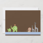 優雅なNoahsの避難所の招待状 招待状 (裏面)