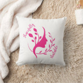 優雅に不安定なおもしろい- & Estic Throw Pill クッション (ブランケット)