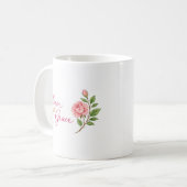 優雅に咲く薔薇のカップ 🌸 コーヒーマグカップ (正面左)