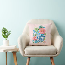 🌸✨ 「優雅に咲く」 フラワーピロー 🛋️💖