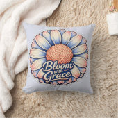 🌸✨ “優雅に咲く” フラワーピロー 🛋️💖 クッション (ブランケット)