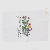 優雅に成長する ゴルフタオル