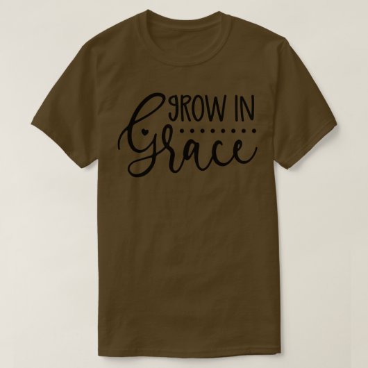 優雅に成長する Tシャツ (デザイン正面)