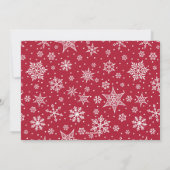 優雅に描かれた |ホリデーフォトカード シーズンカード (裏面)